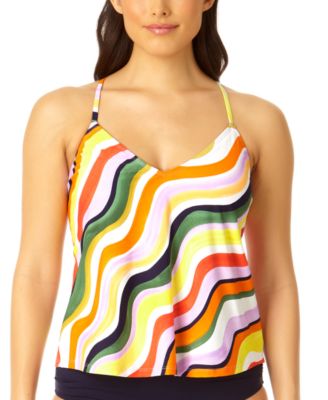 Anne Cole - Women's Printed Tankini Top