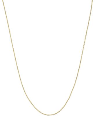 Macy's - Beaded Link Necklace in 14k Gold