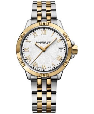 Raymond Weil - Women's Swiss Tango Two-Tone PVD Stainless Steel Bracelet Watch  30mm 5960-STP-00308