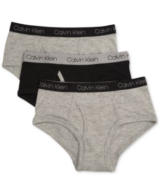 Calvin Klein - 3-Pack Cotton Briefs, Toddler, Little & Big Boys (2T-20)