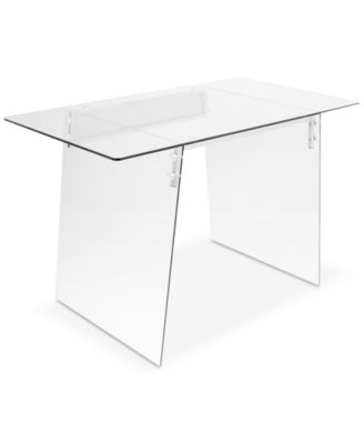 Lumisource - Glacier Desk, Quick Ship