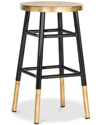 Safavieh - Leeber Counter Stool, Quick Ship