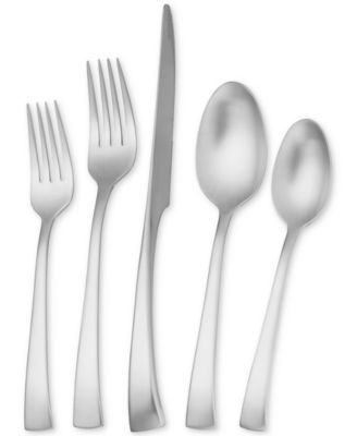 J.A. Henckels - Bellasera Satin 18/10 Stainless Steel 45-Pc. Flatware Set, Service for 8