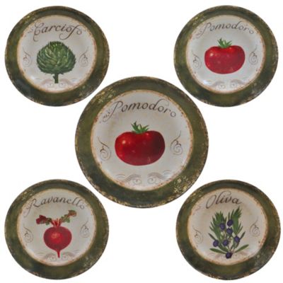 Certified International - Pomodoro 5-Pc. Pasta Sets