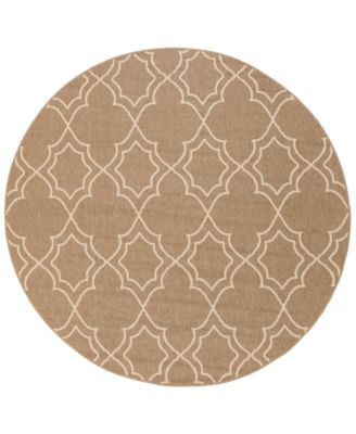Surya - Alfresco ALF-9587 Camel 5'3" Round Area Rug