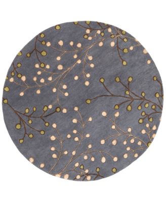 Surya - Athena ATH-5125 Navy 4' Round Area Rug