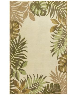 Kas - Havana Paradise 2635 Ivory 3'3" x 5'3" Area Rug