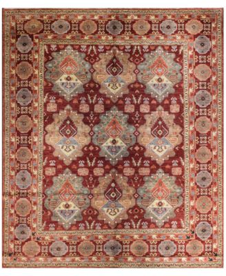 BB Rugs - Pak Tribal 594707 Rust 8'1" x 9'4" Area Rug