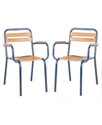 Safavieh - Rayton Stackable Chair, Quick Ship