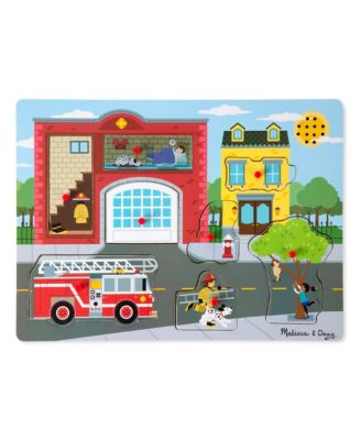 Melissa and Doug - Around the Fire Station Sound Puzzle