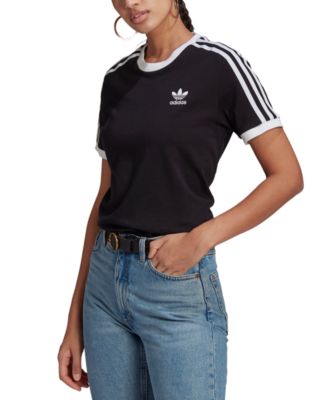 adidas - Cotton 3 Stripes T-Shirt, XS-4X