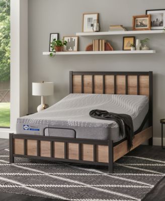 Sealy - Posturepedic Hybrid Medina 11" Firm Mattress Set- Twin XL