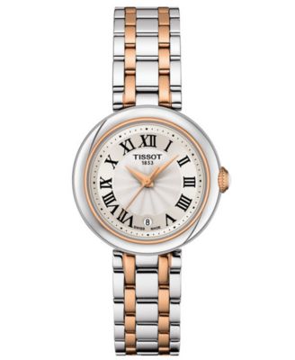 Tissot - Women's Swiss Bellissima Two-Tone Stainless Steel Bracelet Watch 26mm