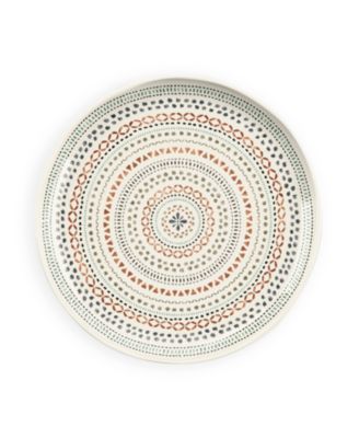 TarHong - Desert Mandala Dinner, Planta Matte, 10.5",Planta  majority plant based with Melamine binder ,Set of 6