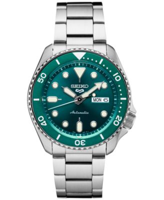 Seiko - Men's Automatic 5 Sports Stainless Steel Bracelet Watch 43mm