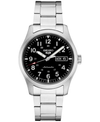 Seiko - Men's Automatic 5 Sports Stainless Steel Bracelet Watch 43mm