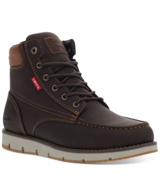 Levi's - Men's Dean WX UL Faux-Leather Rugged Casual Hiker Chukka Boots