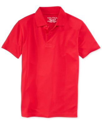 Nautica - Little Boys' Uniform Performance Polo
