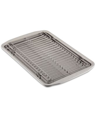 Circulon - Bakeware 10" x 15" Baking Sheet Pan & Expandable Cooling Rack 3-Pc. Set