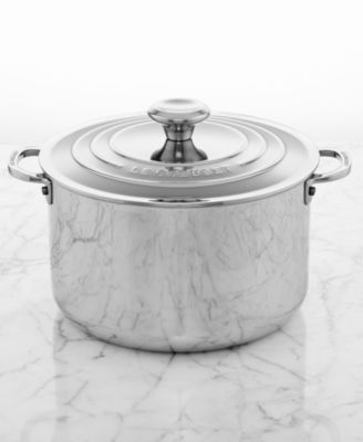 Le Creuset - Stainless Steel 7-Qt. Covered Stockpot