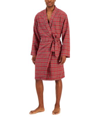 Club Room - Men's Plaid Plush Flannel Rob