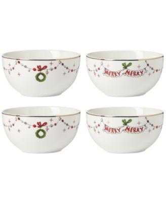 Lenox - Grinchie Gifts All Purpose Bowls, Set of 4