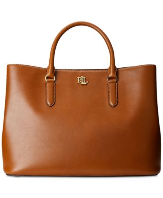 Lauren Ralph Lauren - Leather Large Marcy Satchel