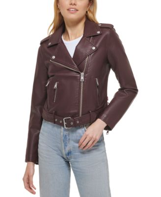 Levi's - Faux-Leather Moto Jacket
