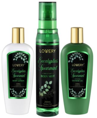 Lovery - 3-Pc. Eucalyptus Spearmint Bath & Body Set