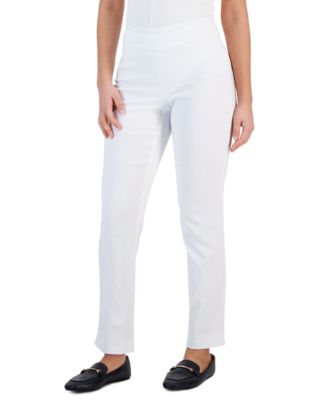 Charter Club - Petite Cambridge Slim-Leg Pants