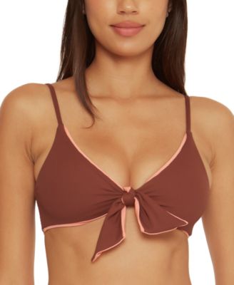 Becca - Women's Modern Edge Buckle Bikini Top