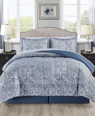 Sunham - Estella 6-Pc. and 8-Pc. Comforter Set