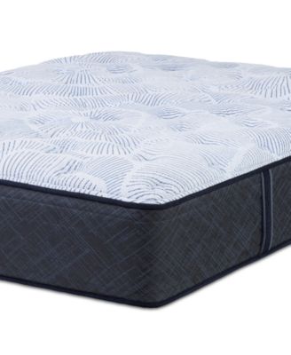 Serta - Perfect Sleeper Blue Lagoon Night 13" Plush Mattress Set-Twin