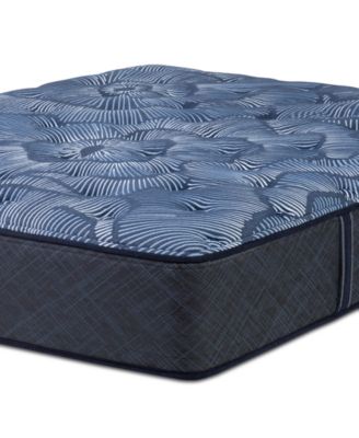 Serta - Perfect Sleeper Cobalt Calm 13" Plush Mattress Set, Queen