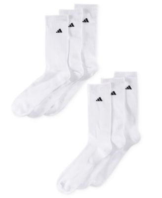 adidas - Men's Cushioned Crew Socks, 6 Pack