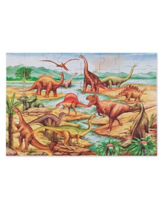 Melissa and Doug - Toy, Dinosaurs Floor (48 pc)