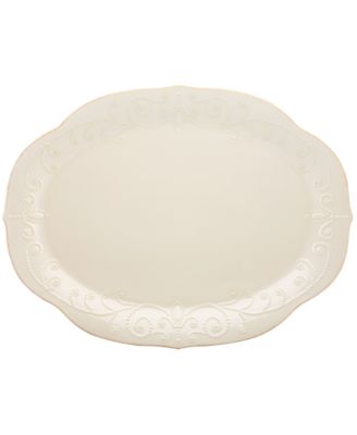 Lenox - French Perle White Oval Platter
