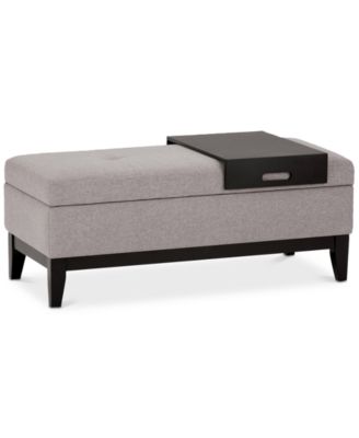 Simpli Home - Sanwin Bench, Quick Ship