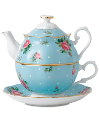 Royal Albert - Polka Blue Tea For One Set