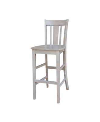 International Concepts - San Remo Bar height Stool - 30" Seat Height