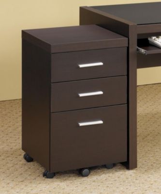 Coaster Home Furnishings - Simon Three-Drawer Mobile File Cabinet