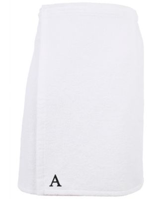Linum Home - 100% Turkish Cotton Terry Personalized Men's Bath Wrap