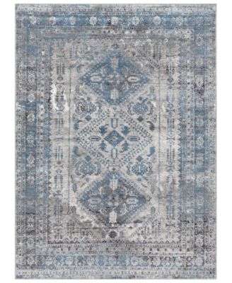 Abbie & Allie Rugs - MNC-2312 Light Gray 6'7" x 9' Area Rug