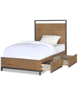 Best Master Furniture - Gatlin Storage Twin Bed