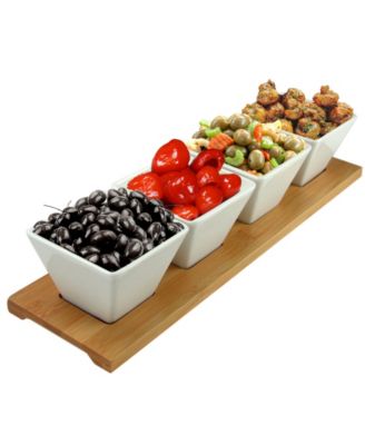 Elama - 5 Piece Condiment Serving Set