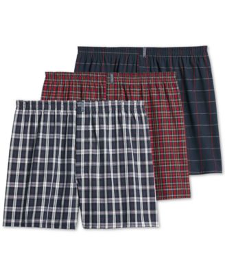 Jockey - Men's 3-Pk. Woven Boxers