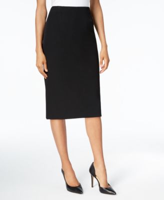 Calvin Klein - Crepe Knee-Length Skirt