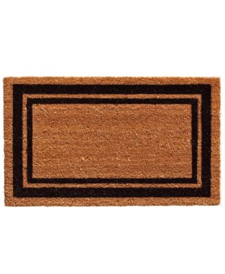 Home & More - Border 18" x 30" Coir/Vinyl Doormat