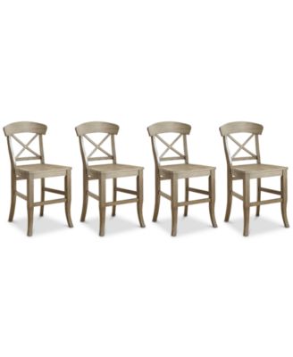 Furniture - Layla Counter Stool, 4-Pc. Set (4 Counter Stools)