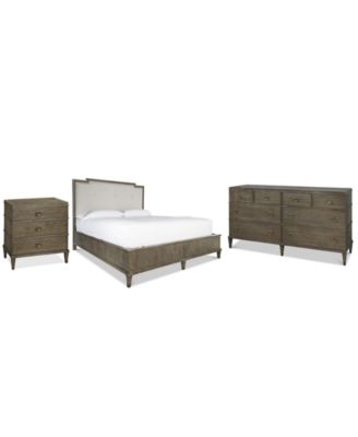 Furniture - Playlist Bedroom  3-Pc Set (King Bed, Nightstand & Dresser)